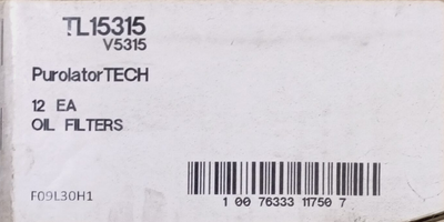 PUROLATOR OIL FILTER TL15315