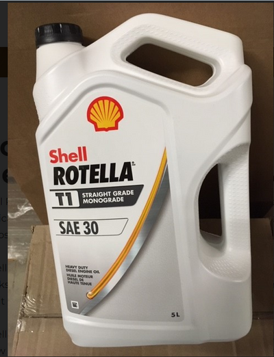 550019891 SHELL ROTELLA T1 30W (5 GALLON)