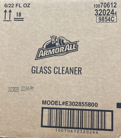 32022 ARMOR ALL GLASS CLEANER 22OZ 6/1 CASE