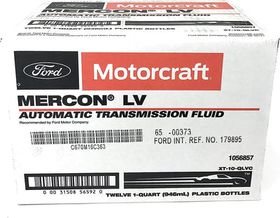 Buy XT10QLVC Motorcraft Mercon-LV Automatic Transmission Fluid Wholesale | 12 Quarts of 1 Case