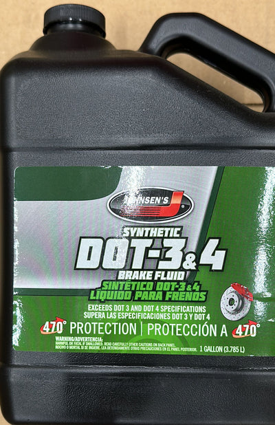Buy 5034 Johnsen Brake Fluid Dot4 & Dot 3 Synthetic Wholesale | 4 of 1 Gallon