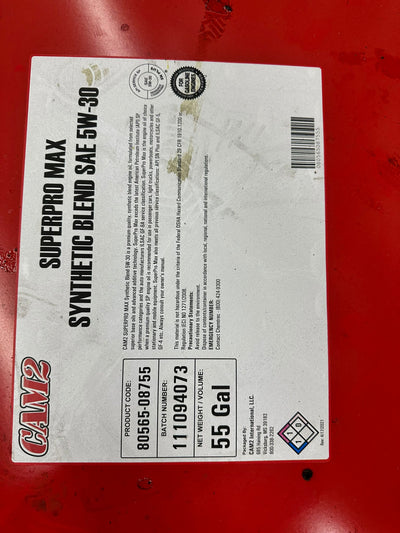 Buy 40955 CAM2 5W30 Drum Wholesale | 55 Gallon