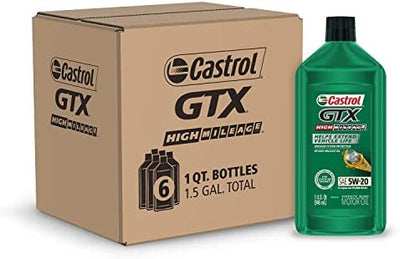 Buy 15253E Castrol GTX MAGNATEC Synthetic Blend Wholesale | 5W20 | 6 of 1 Quarts | #06007
