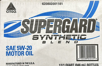 01014 CITGO SYNTHETIC BLEND 5W20 (12 QUARTS/1 CASE)