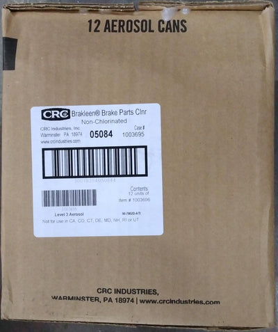 05084 CRC NONCHLOR BRAKLEEN 14 Oz. 12/1 CASE