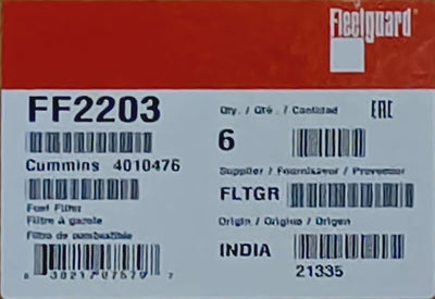 LUBER FINER FUEL FILTER LFF2203