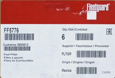 FLEETGUARD FUEL FILTER FF5776