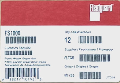 FLEETGUARD FUEL FILTER FS1000