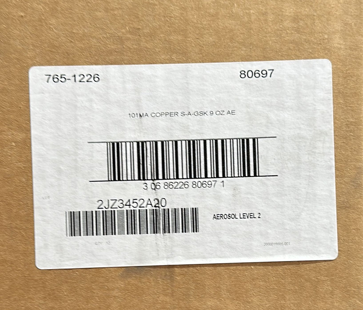 Buy 80697 (101MA) Permatex Copper Gasket Spray/ RTV Spray Wholesale | 12oz