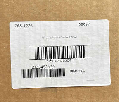 Buy 80697 (101MA) Permatex Copper Gasket Spray/ RTV Spray Wholesale | 12oz