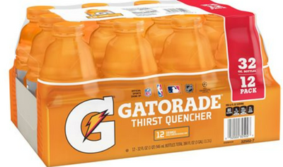 GATORADE THIRST QUENCHER ORANGE 32 Oz. (PACK OF 12)