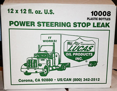 Buy 10008 Lucas Power Steering Treatment Wholesale | 12oz | 12 of 1 Case