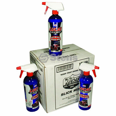10160 LUCAS SLICK MIST SPEED WAX 24 OZ 12/1 CASE