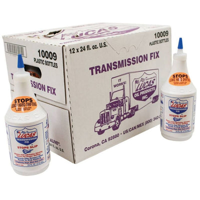 Buy 10009 Lucas Transmission Fix Stops Slip Wholesale | 24oz | 12 of 1 Case