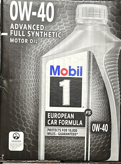 112628 MOBIL 1 0W40 (6 QUARTS /1 CASE)