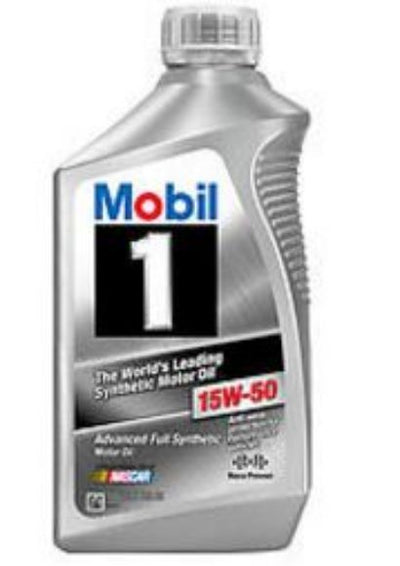 122377 MOBIL 1 15W50 (6 QUARTS /1 CASE)