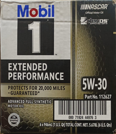 Buy 112627 Mobil Extended Performance 5W30 Wholesale | 6 Quarts of 1 Case