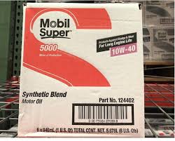 124402 MOBIL 5000 10W40 (6 QUARTS /1 CASE)