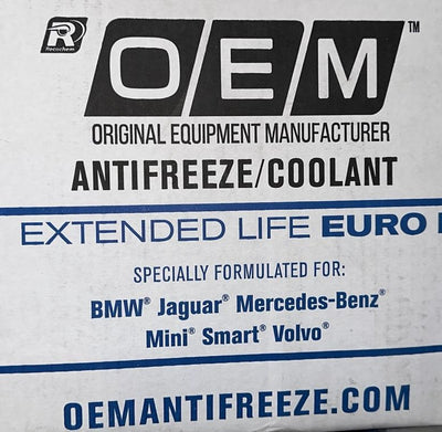 86-324B ANTIFREEZE OEM BLUE PREMIUM EXTENDED LIFE EURO-I 50/50 (4/1 GALLON)