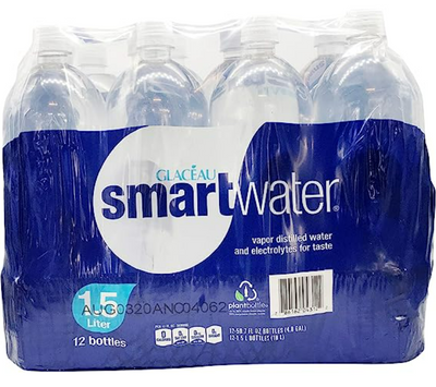 SMART WATER 1.5 LITERS (PACK OF 12)
