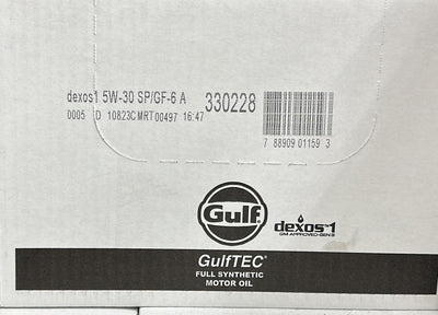 330228 GULF FULL SYNTHETIC 5W30 (12 QUARTS /1 CASE)
