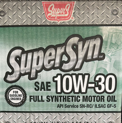 SUS350 SUPER S FULL SYNTHETIC 10W30 (6 QUARTS/1 CASE)