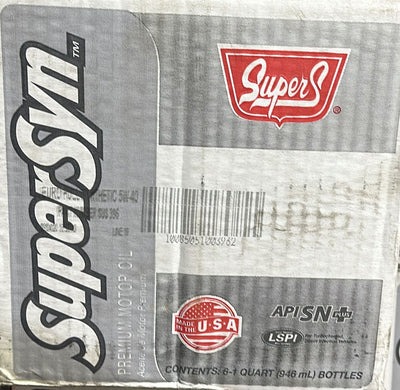 SUS396 SUPER S FULL SYNTHETIC 5W40 (6 QUARTS/1 CASE)