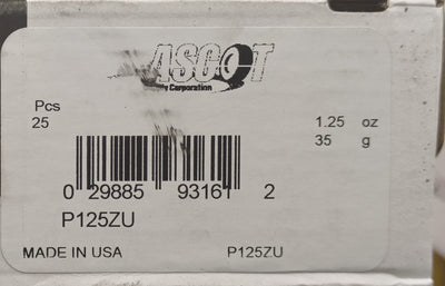 Buy N125Z Steel (ASC 1.25 P Style Wheel Weight (P125Z)) Wholesale | Pack of 25