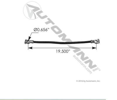 CABLE BATT JMPR STR 2/1 19IN BLACK