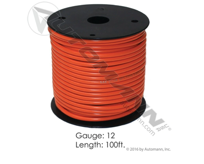 WIRE PRIMARY 12 GA 100FT ORANGE