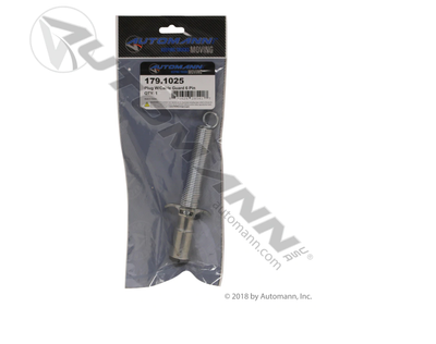 PLUG W/CABLE GUARD 6 PIN
