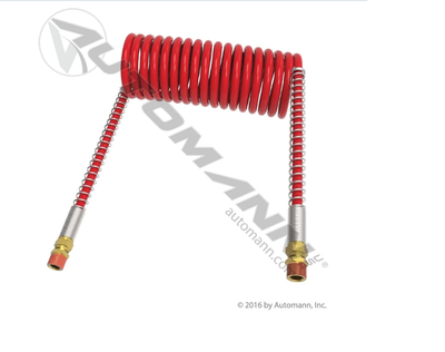 179.3001.12 SINGLE AIR COIL 12FT RED