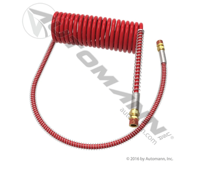 179.3006.15-40 SINGLE RED AIR COIL 15FT W/40IN LEAD