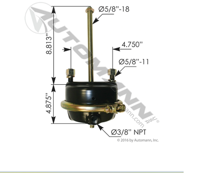 179.SC20L SERVICE CHAMBER TYPE 20 LONG STROKE