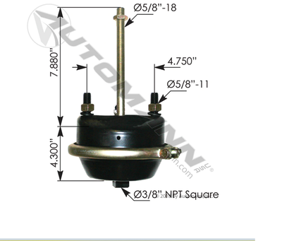 179.SC24L SERVICE CHAMBER TYPE 24 LONG STROKE