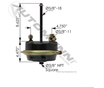 179.SC30L SERVICE CHAMBER TYPE 30 LONG STROKE