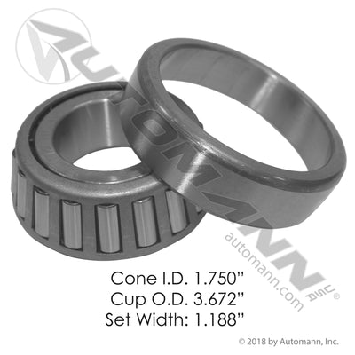 WHEEL BEARING KIT3720/3782 1 UNIT