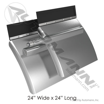 QUARTER FENDER KIT STAINLESS STEEL