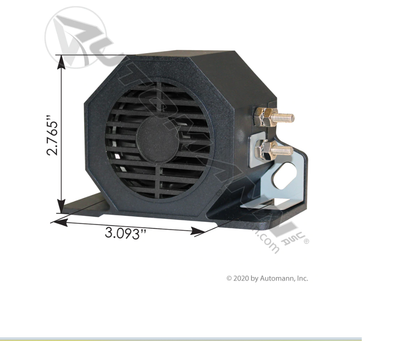 Back-Up Alarm 102DB, 12-48V, SAE J994