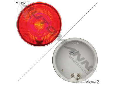 S/T/T LIGHT 4IN RED