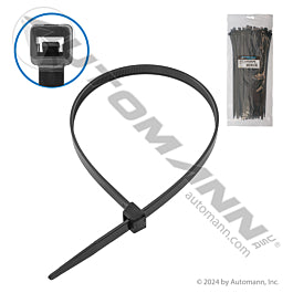NYLON TIES 14IN LENGTH BLACK