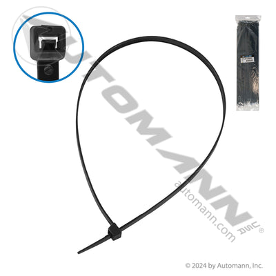 NYLON TIES 21IN LENGTH BLACK 1 UNIT