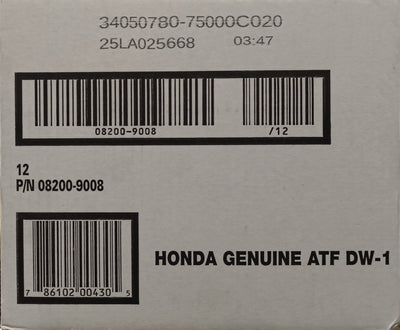 HONDA HCF-2 CVT TRANSMISSION FLUID (12 QUARTS/1 CASE)