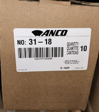 31-18 ANCO WIPER BLADE 18inches