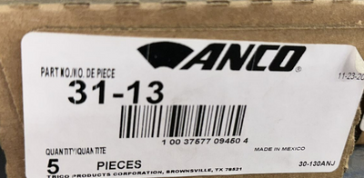 31-13 ANCO WIPER BLADE 13inches