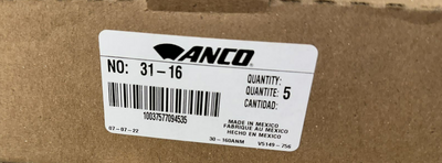 31-16 ANCO WIPER BLADE 16inches
