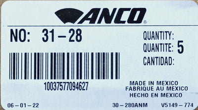 31-28 ANCO WIPER BLADE 28inches