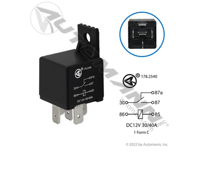 RELAY 5 PIN 12V