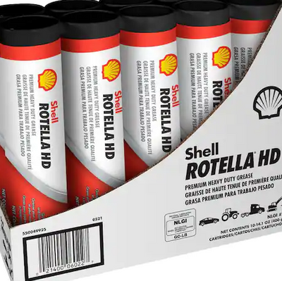 550049925 SHELL ROTELLA HD GREASE 14.1 OZ. (PACK OF 10)