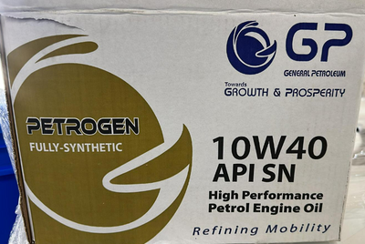 161914018383 GP OIL 10W40 FULL SYNTHETIC 12/1 QTS